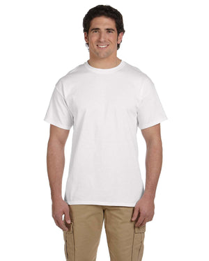 adult hd cotton t shirt WHITE