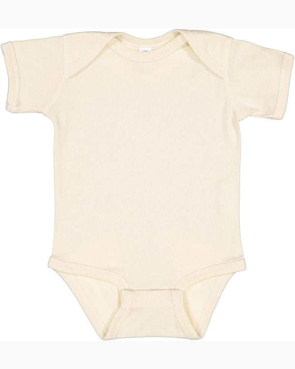 infant baby rib bodysuit LIGHT BLUE