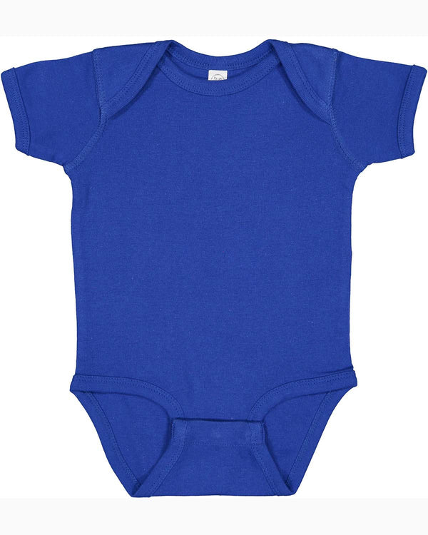 infant baby rib bodysuit CHARCOAL