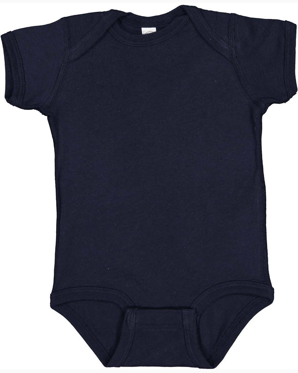 infant baby rib bodysuit BLACK