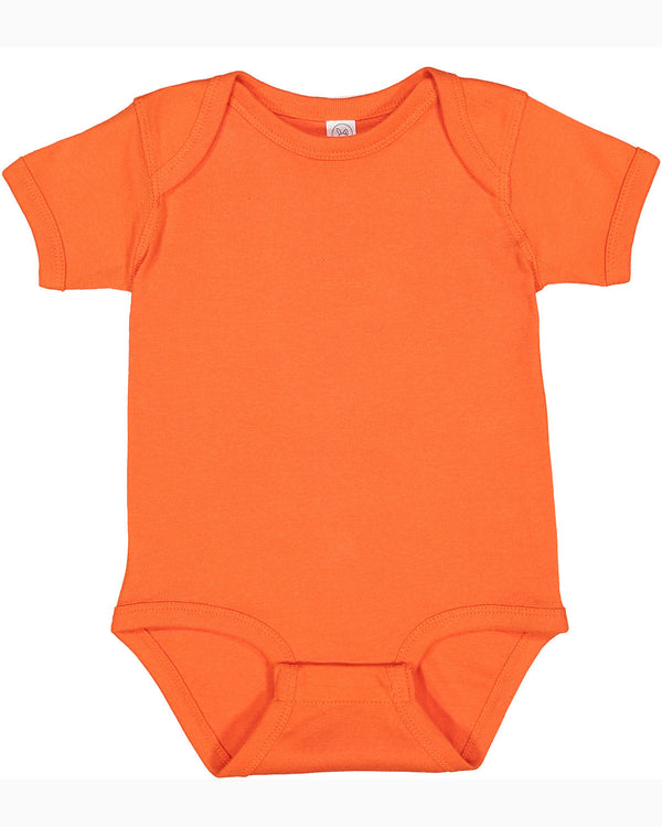 infant baby rib bodysuit WHITE