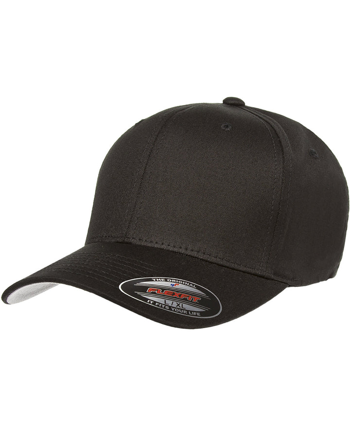 adult value cotton twill cap BLACK