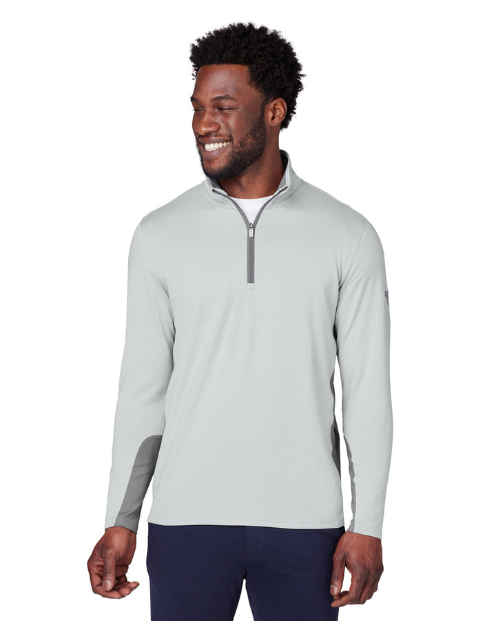 mens gamer golf quarter zip HIGH RISE
