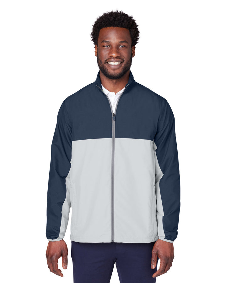 mens 1st mile wind jacket NAVY BLZ/ HGH RS