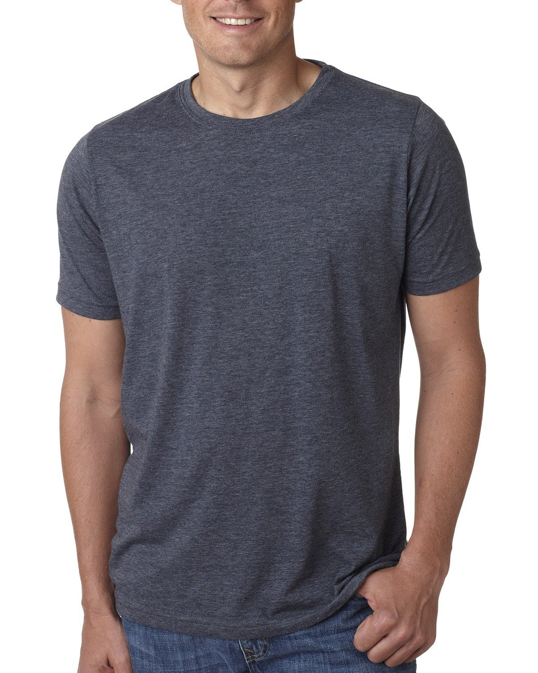 unisex poly cotton crew ANTIQUE DENIM