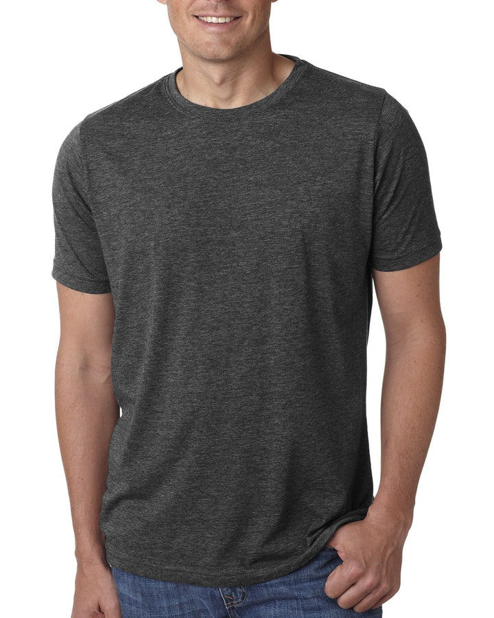unisex poly cotton crew CHARCOAL