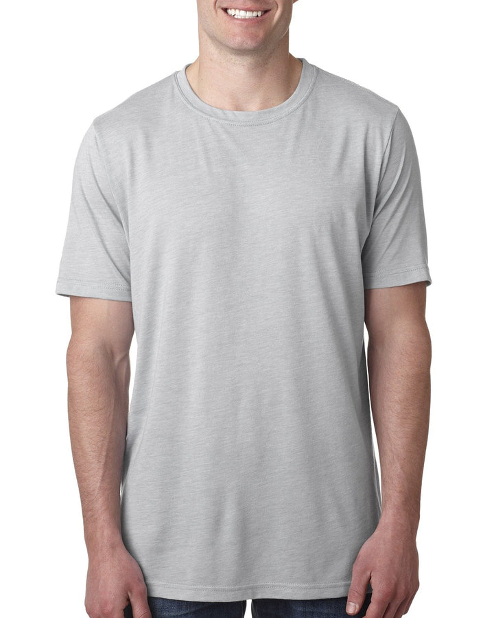 unisex poly cotton crew SILVER