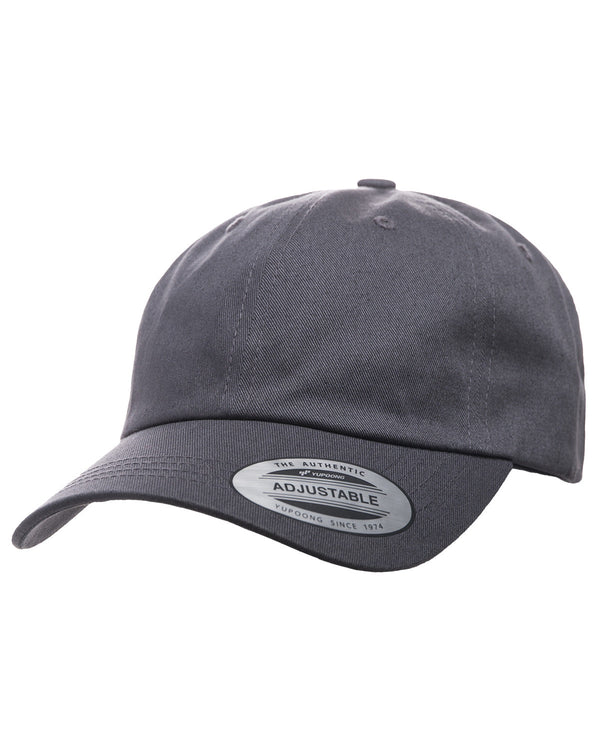 adult low profile cotton twill dad cap DARK GREY