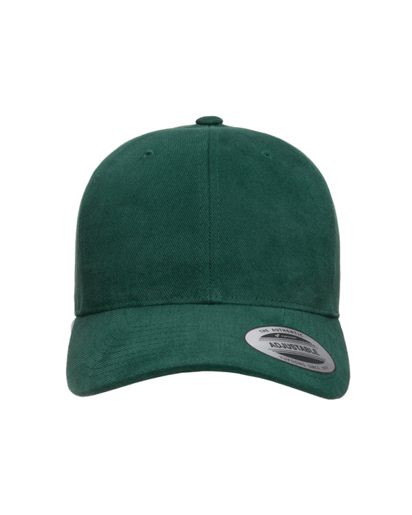 adult brushed cotton twill mid profile cap SPRUCE