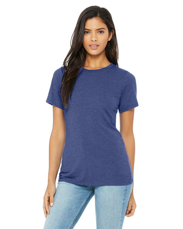 ladies relaxed triblend t shirt OATMEAL TRIBLEND