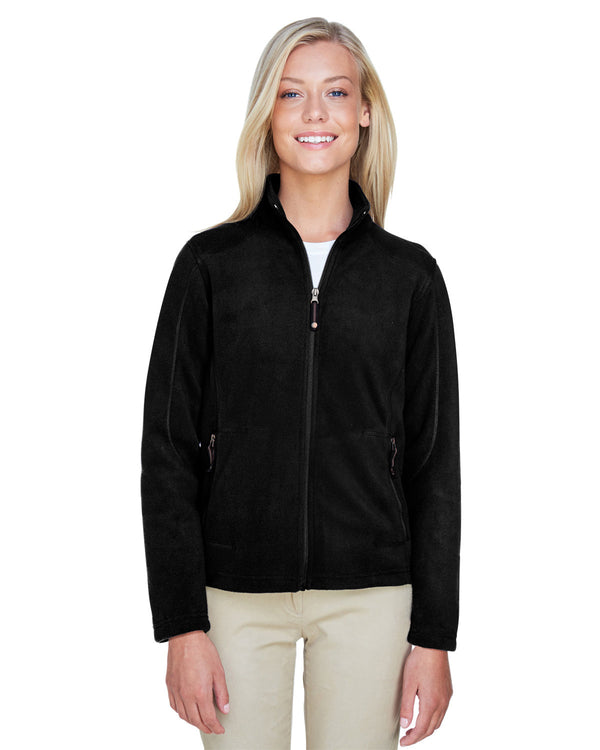 ladies voyage fleece jacket BLACK