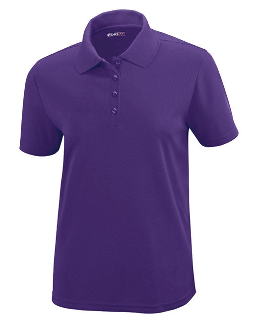 Campus Purple Ladies Piqué Polo Golf Shirt