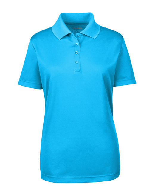 Electric Blue Ladies Piqué Polo Golf Shirt