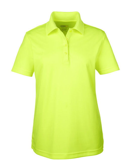 Safety Yellow Ladies Piqué Polo Golf Shirt