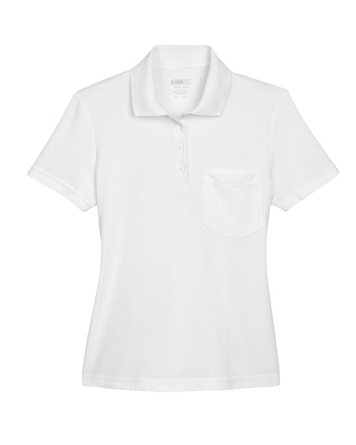 White Ladies Origin Performance Piqué Polo With Pocket