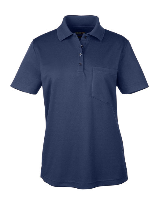 Classic Navy Ladies Origin Performance Piqué Polo With Pocket