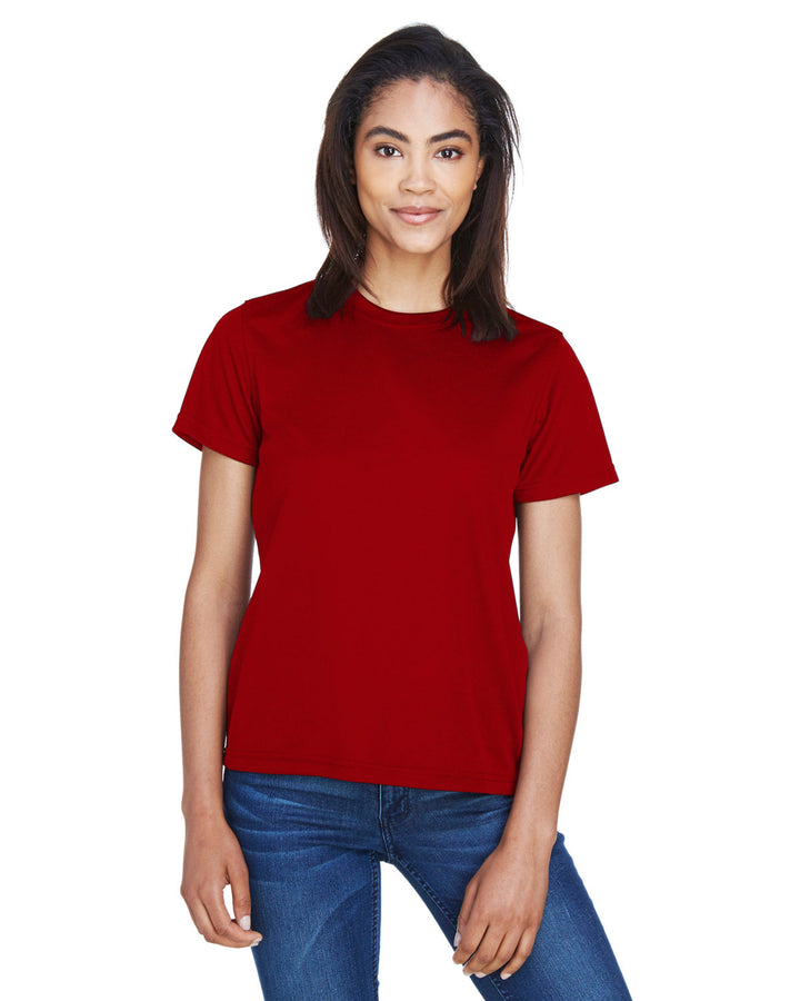 ladies pace performance pique crewneck TRUE ROYAL