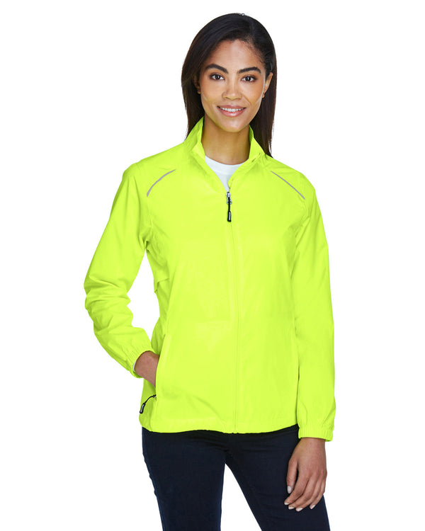 ladies techno lite motivate unlined lightweight jacket SAFETY YELLOW