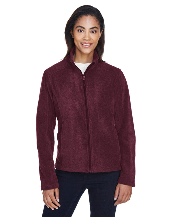 ladies journey fleece jacket BURGUNDY