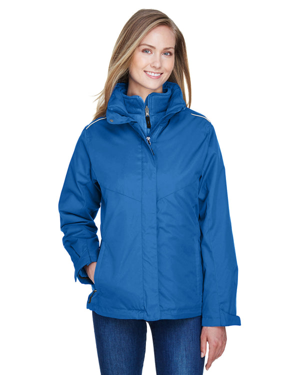 ladies region 3 in 1 jacket with fleece liner TRUE ROYAL
