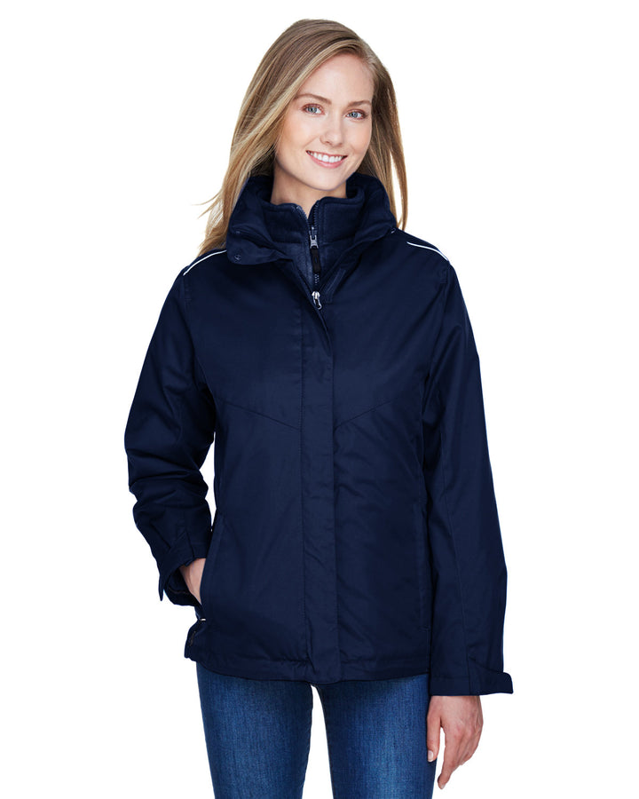 ladies region 3 in 1 jacket with fleece liner CLASSIC NAVY