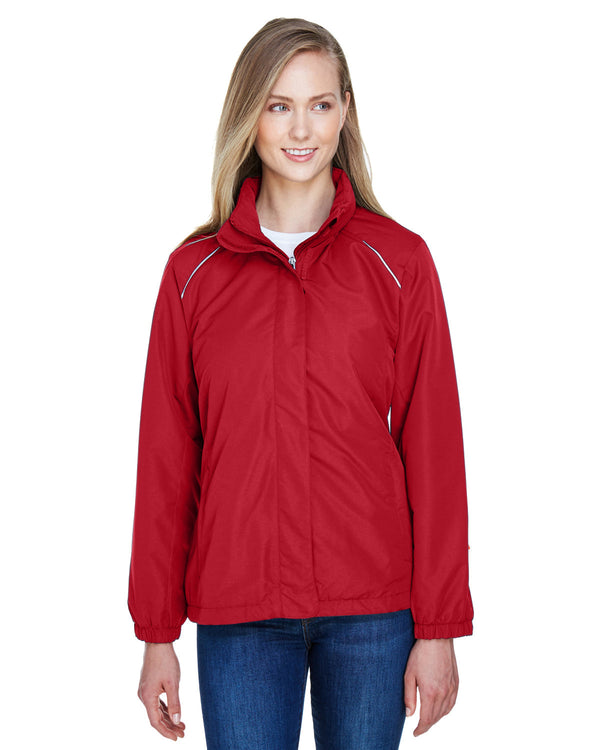 ladies profile fleece lined all season jacket CLASSIC RED