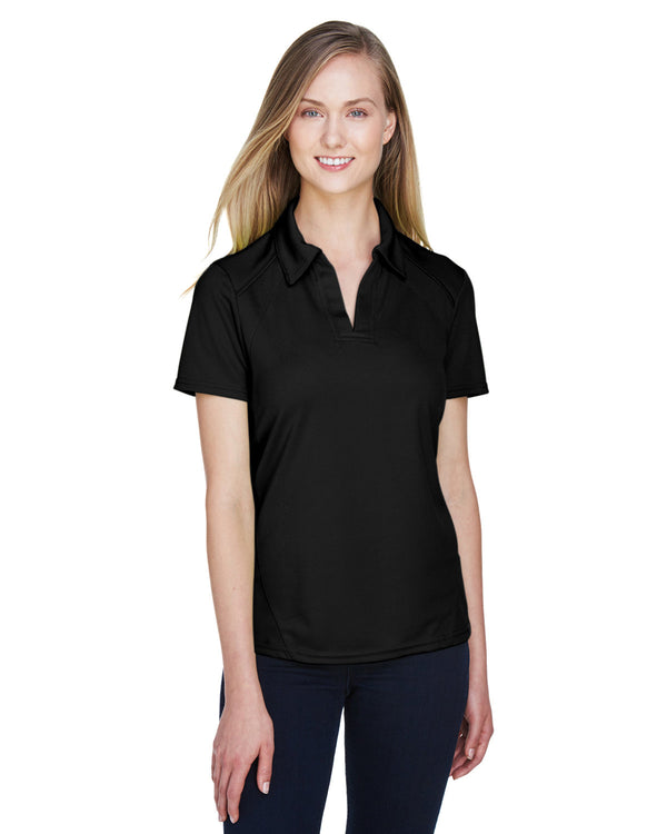 ladies recycled polyester performance pique polo NIGHT