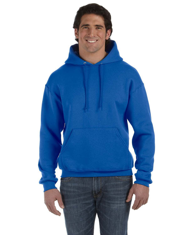 adult supercotton pullover hooded sweatshirt J NAVY
