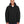 mens glacier insulated three layer fleece bonded soft shell jacket with detachable hood BLACK