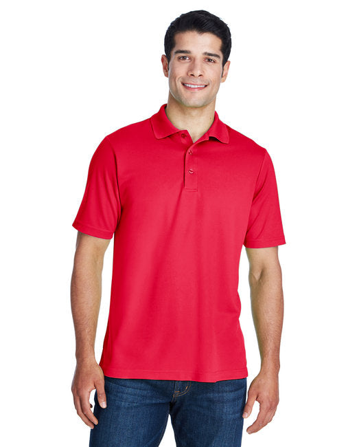 Classic Red Mens Piqué Golf Shirt