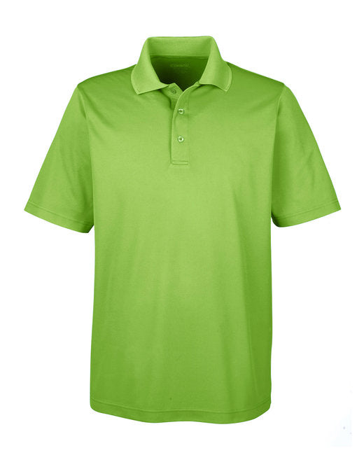 Acid Green Mens Piqué Golf Shirt