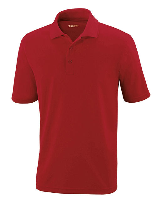 Classic Red Mens Piqué Golf Shirt