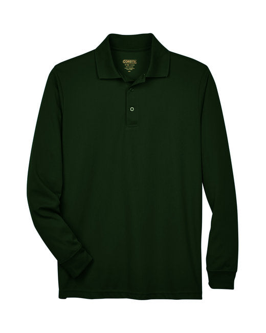 Forest Adult Long Sleeve Piqué Polo