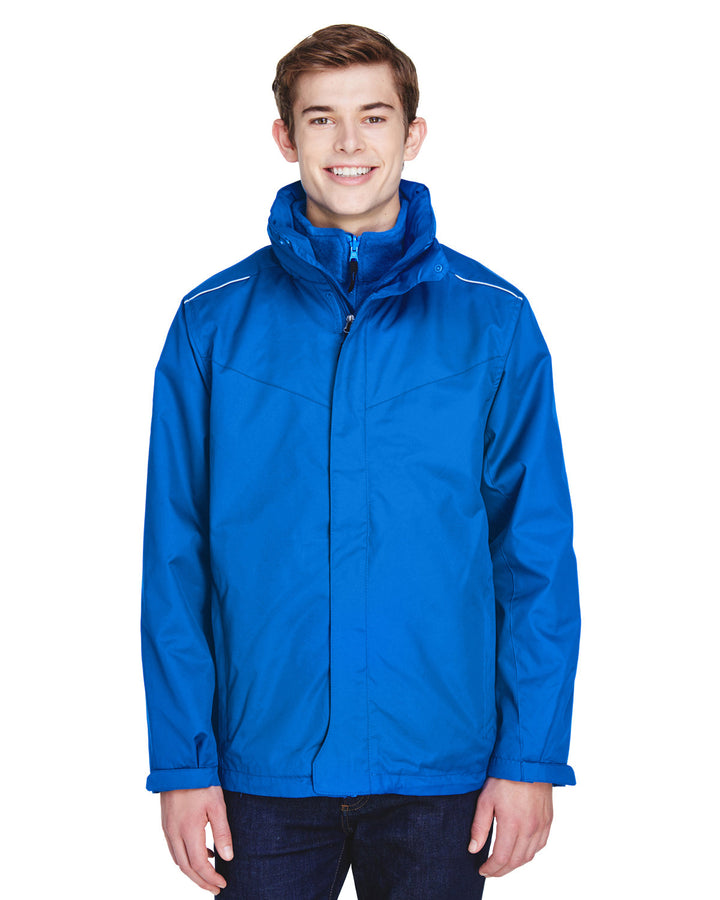 mens region 3 in 1 jacket with fleece liner TRUE ROYAL