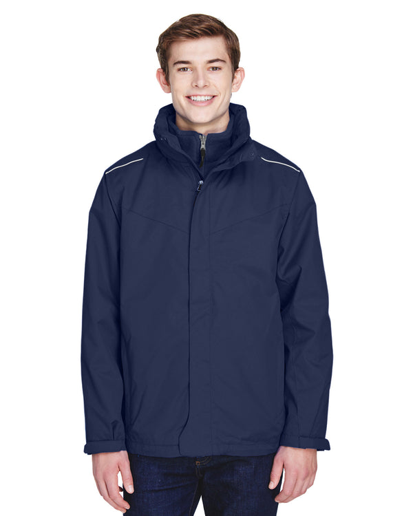 mens tall region 3 in 1 jacket with fleece liner CLASSIC NAVY