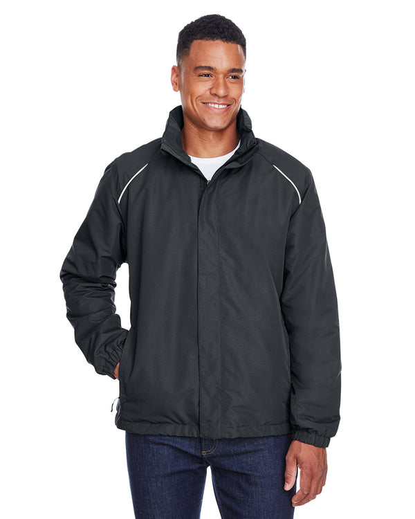 mens profile fleece lined all season jacket CARBON