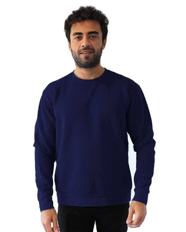 unisex malibu pullover sweatshirt HTHR MIDNITE NVY