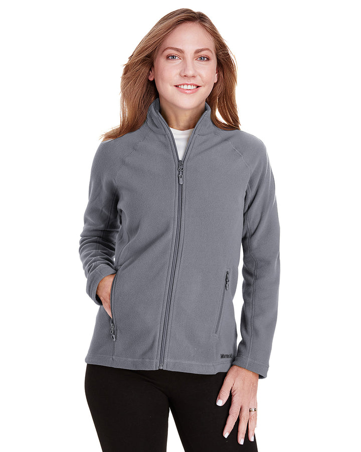 ladies rocklin fleece jacket STEEL ONYX