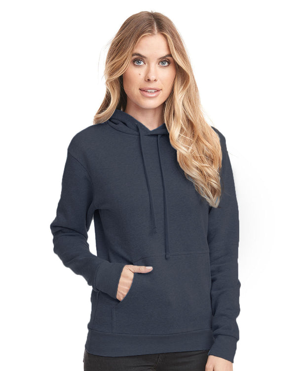 unisex malibu pullover hooded sweatshirt HTHR MIDNITE NVY