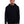 adult sueded french terry pullover sweatshirt BLACK