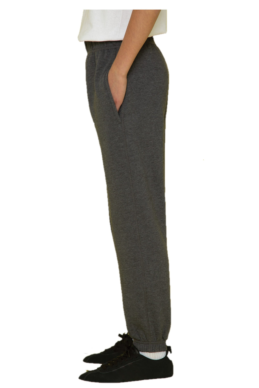 Dark Heather Grey Youth Sweatpants