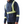 Navy Adult Reflective Safety Zipped Hoodie