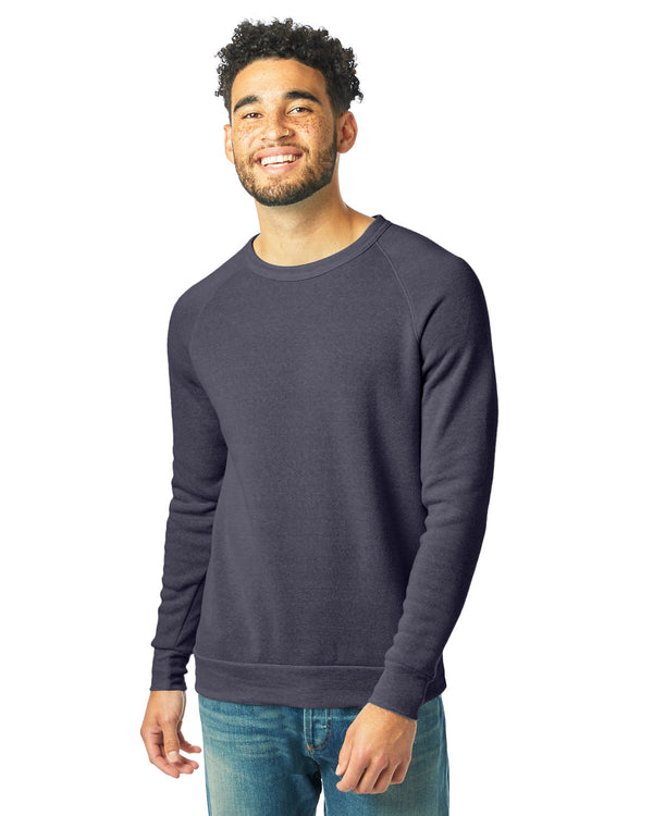 unisex champ eco fleece solid sweatshirt ECO PACIF BLUE