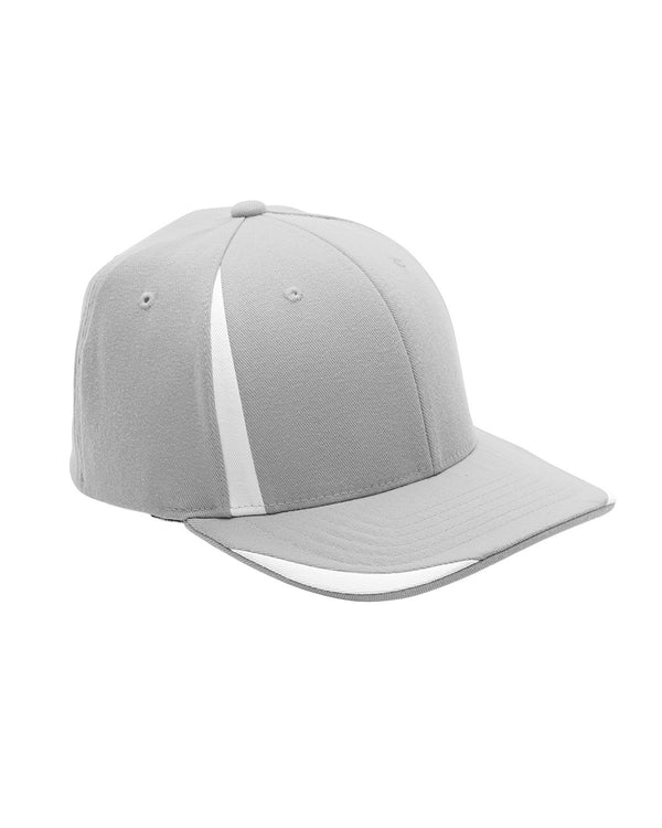 by flexfit adult pro formance front sweep cap SP SILVER/ WHITE
