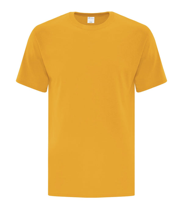Gold Adult Cotton T-Shirt