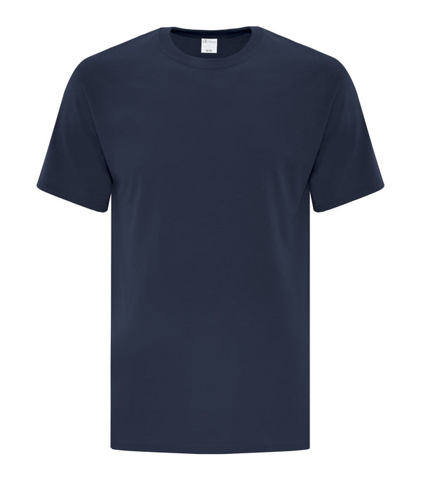 Navy Adult Cotton T-Shirt