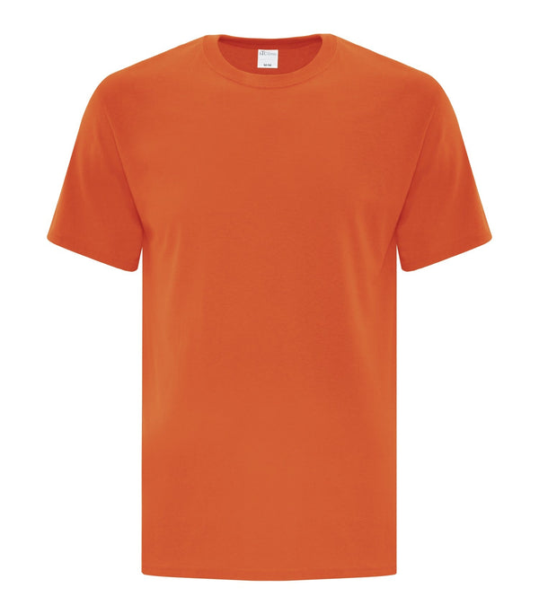 Orange Adult Cotton T-Shirt