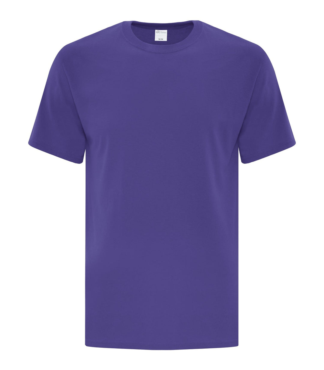 Purple Adult Cotton T-Shirt