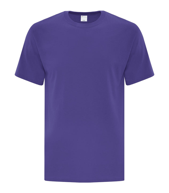 Purple Adult Cotton T-Shirt