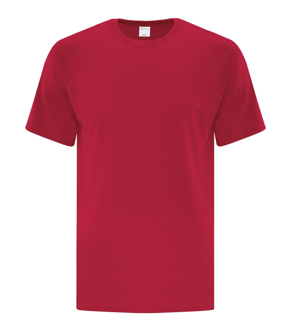 Red Adult Cotton T-Shirt